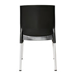 Chaises en polypropylène Bolero Elements noires (lot de 4) — JA918