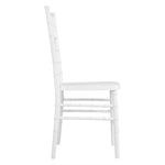 Chaises Bolero Chiavari en polypropylène blanches (lot de 4) — JA998