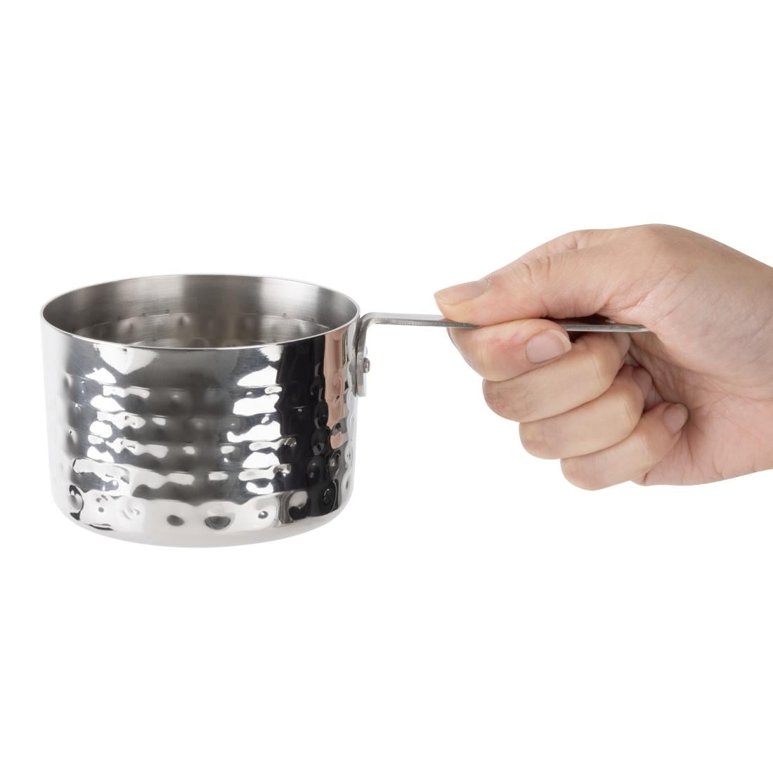 Mini casserole de présentation martelée Olympia 90 mm — JB196
