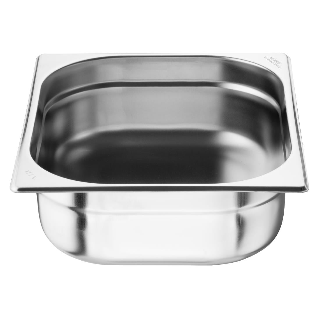 Bacs GN 1/2 en inox Nisbets Essentials 100 mm (lot de 3) — JB372