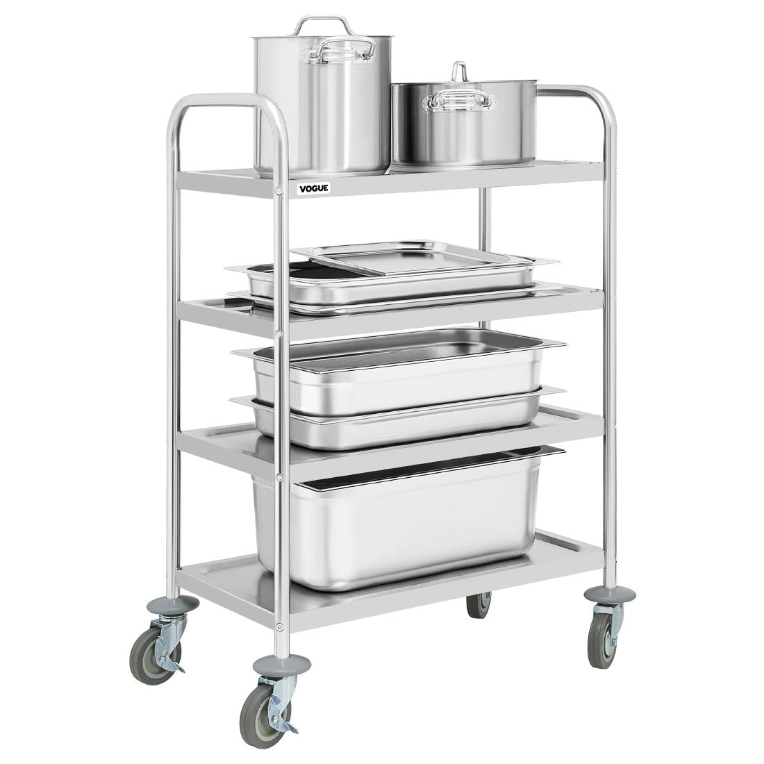 Chariot de débarrassage Vogue 4 niveaux — JB373