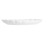 Assiettes festonnées Olympia Bloom blanches 276 mm (lot de 4) — JB395