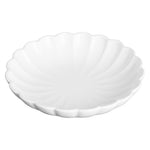 Bols festonnés Olympia Bloom blancs 230 mm (lot de 6) — JB396