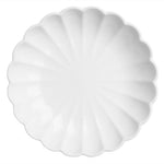 Bols festonnés Olympia Bloom blancs 230 mm (lot de 6) — JB396