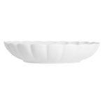 Bols festonnés Olympia Bloom blancs 230 mm (lot de 6) — JB396