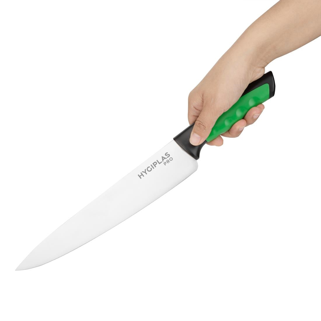Couteau de cuisine Hygiplas Pro vert 25cm — JD211
