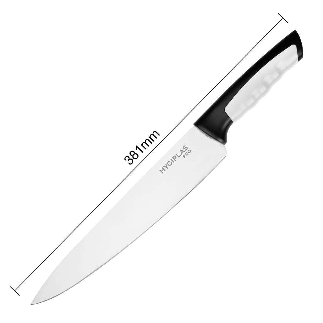 Couteau de cuisine Hygiplas Pro blanc 25cm — JD212