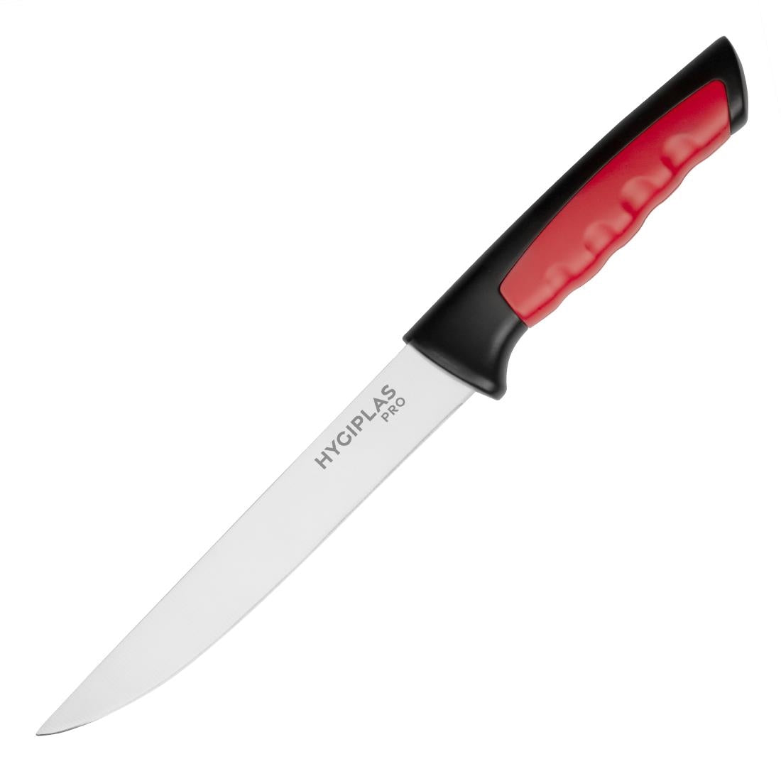 Couteau à désosser Hygiplas Pro rouge 15cm — JD221