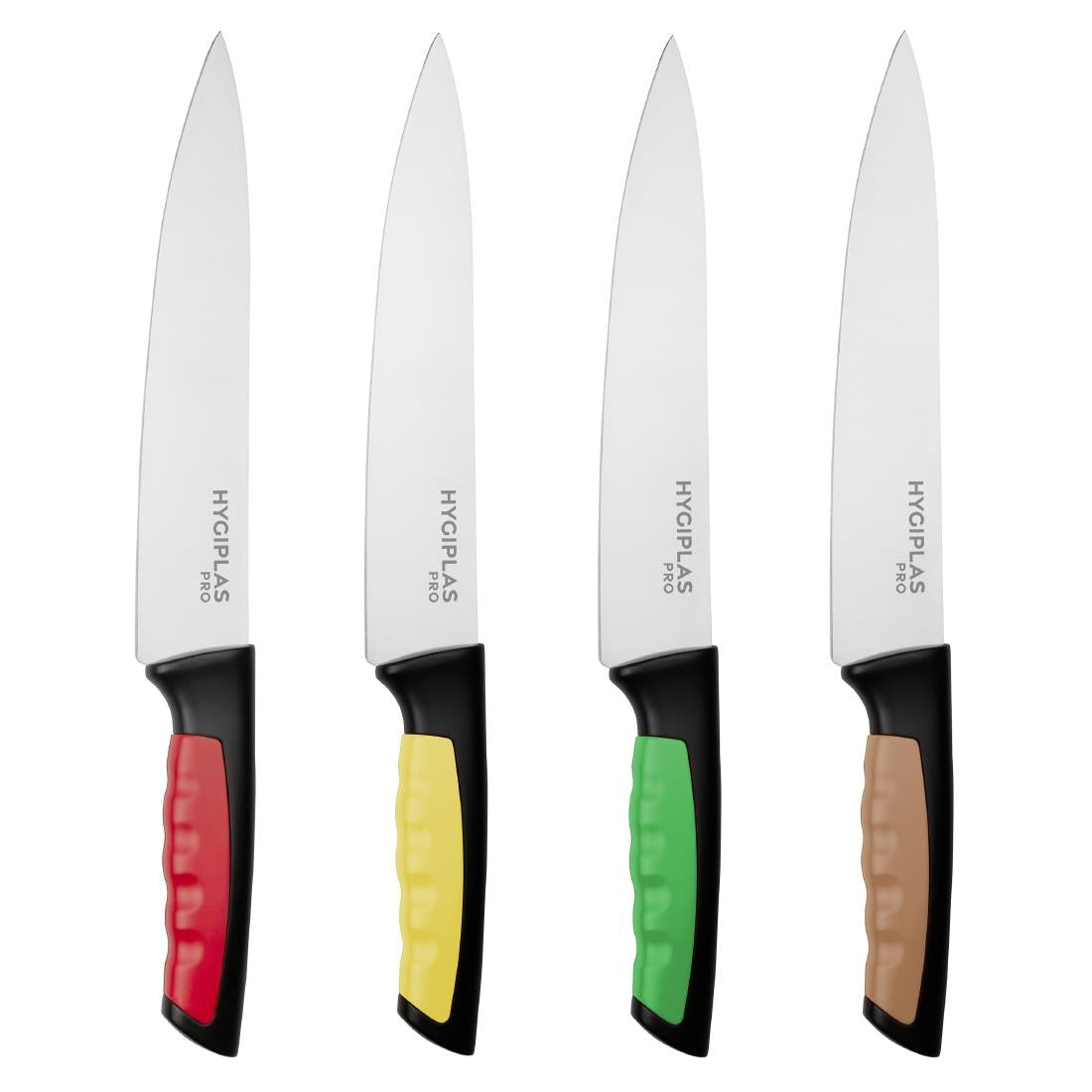Couteau de cuisine Hygiplas Pro vert 21,5cm — JD225