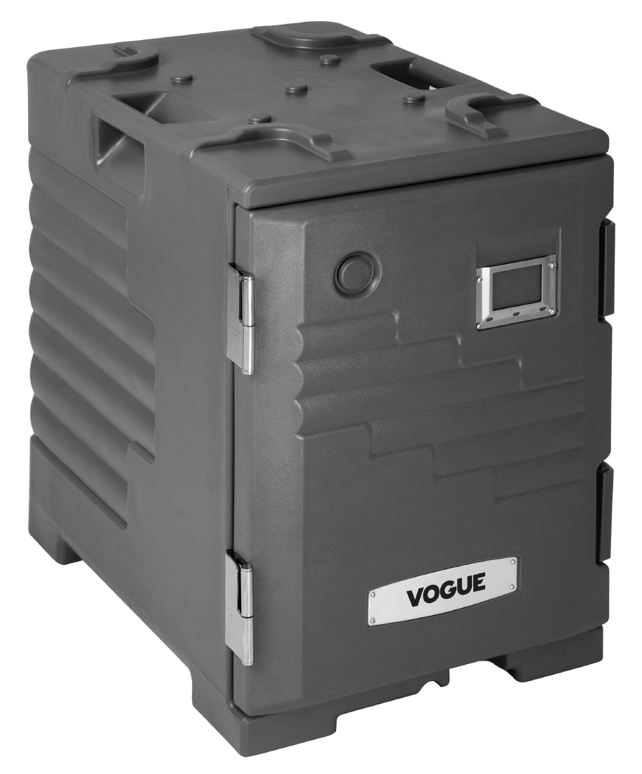 Conteneur isotherme GN à chargement frontal Vogue noir  — JD443