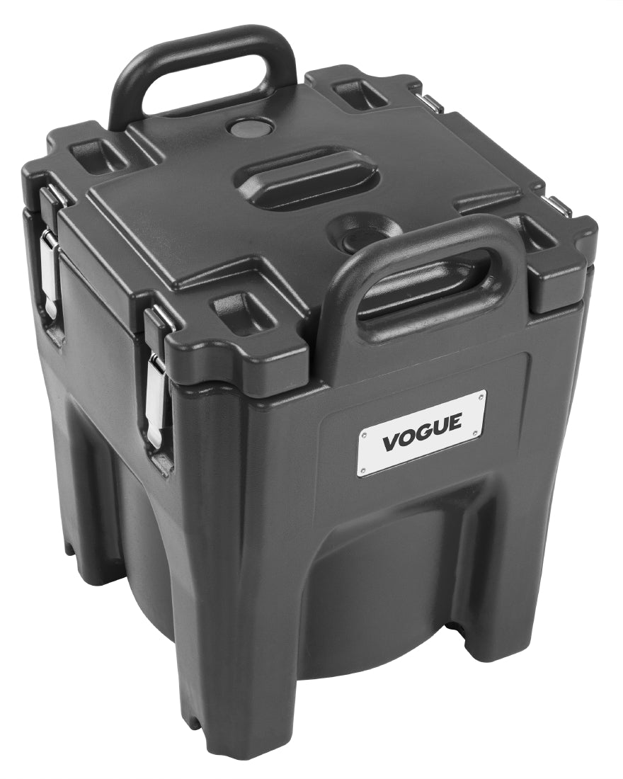 Conteneur à soupe isotherme Vogue noir 20 L — JD446