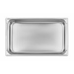 Bac inox GN 1/1 Matfer Bourgeat 100mm — K048