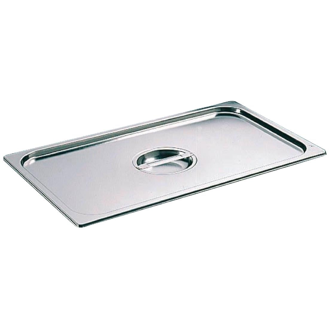 Couvercle Gastronorme GN1/1 en acier inoxydable Matfer Bourgeat — K079
