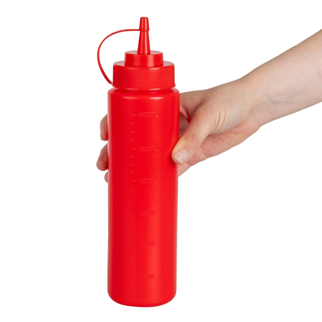 Distributeur de sauce Vogue 682ml rouge — K157