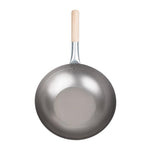 Wok en acier doux Vogue 330mm — K296