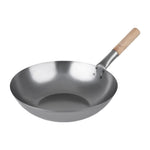 Wok en acier doux Vogue 35,6 cm — K297