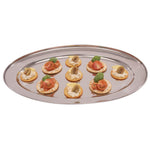 Plat de service ovale Olympia 450mm — K366