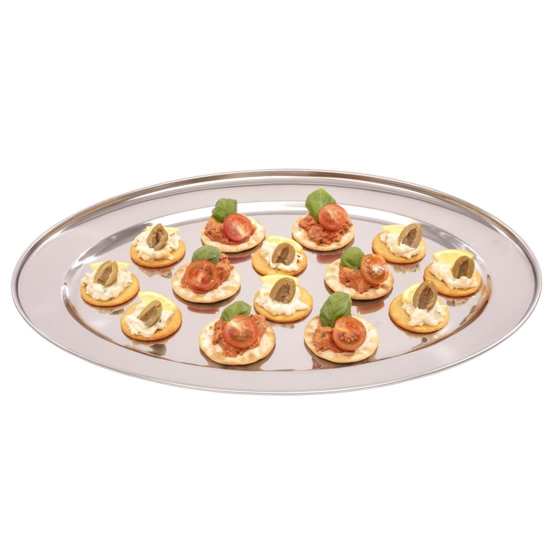 Plat de service ovale Olympia 500mm — K367