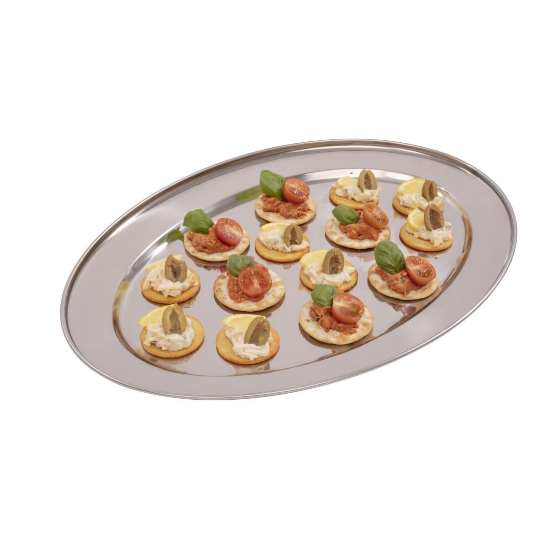 Plat de service ovale Olympia 500mm — K367