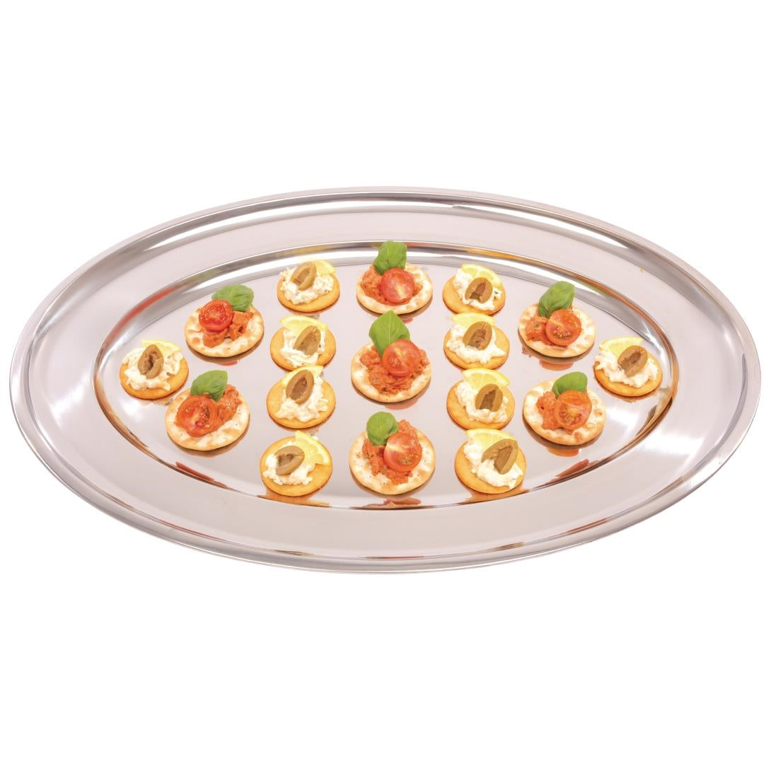 Plat de service ovale Olympia 605mm — K369