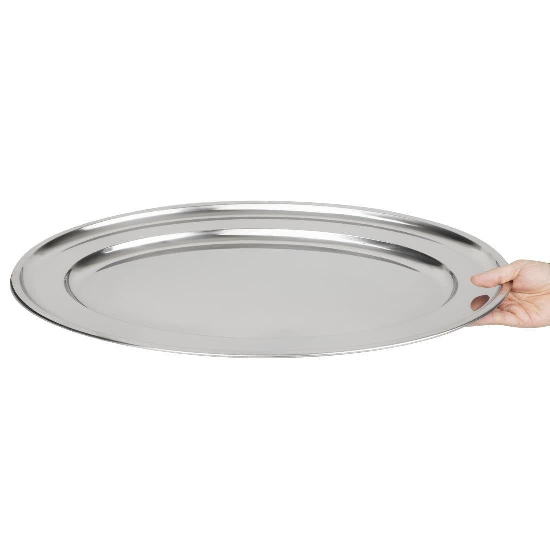 Plat de service ovale Olympia 605mm — K369