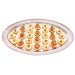 Plat de service ovale Olympia 660mm — K370