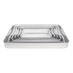 Plat à rôtir en aluminium Vogue 420x305mm — K424