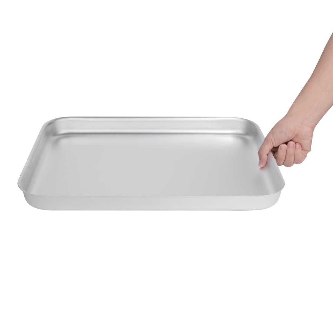 Plat à four en aluminium Vogue 420x305mm — K434