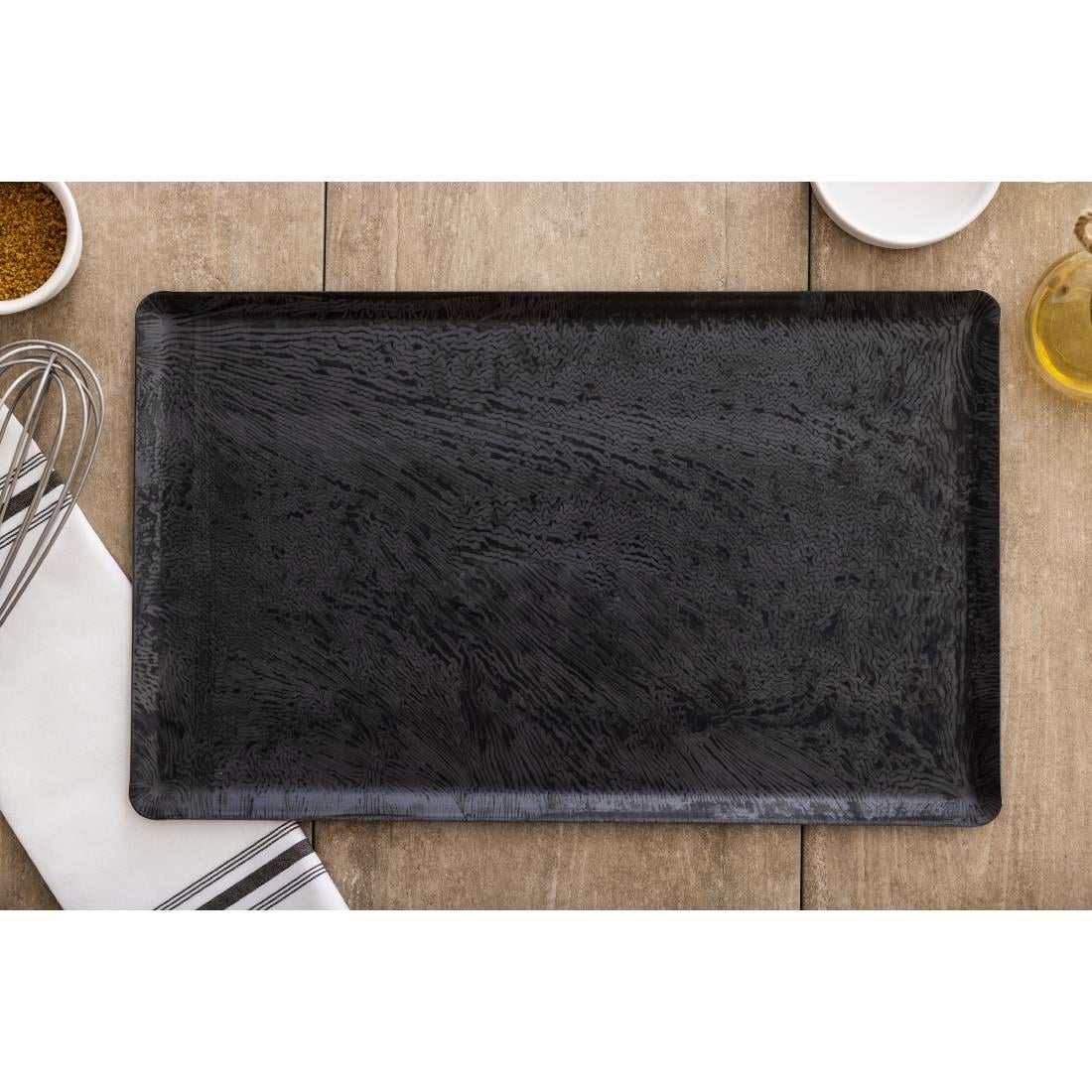 Plaque de cuisson en tôle bleuie Matfer Bourgeat 530 x 325mm — K448
