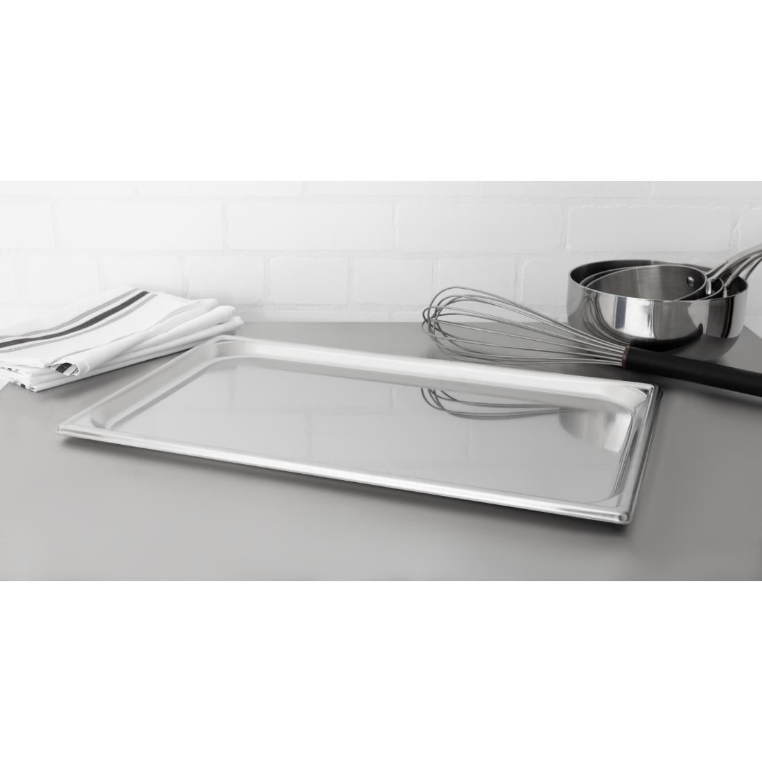 Bac GN 1/1 en acier inoxydable Matfer Bourgeat 20 mm — K450