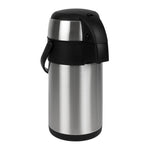 Pichet à pompe en acier inoxydable Olympia 2,5L — K635