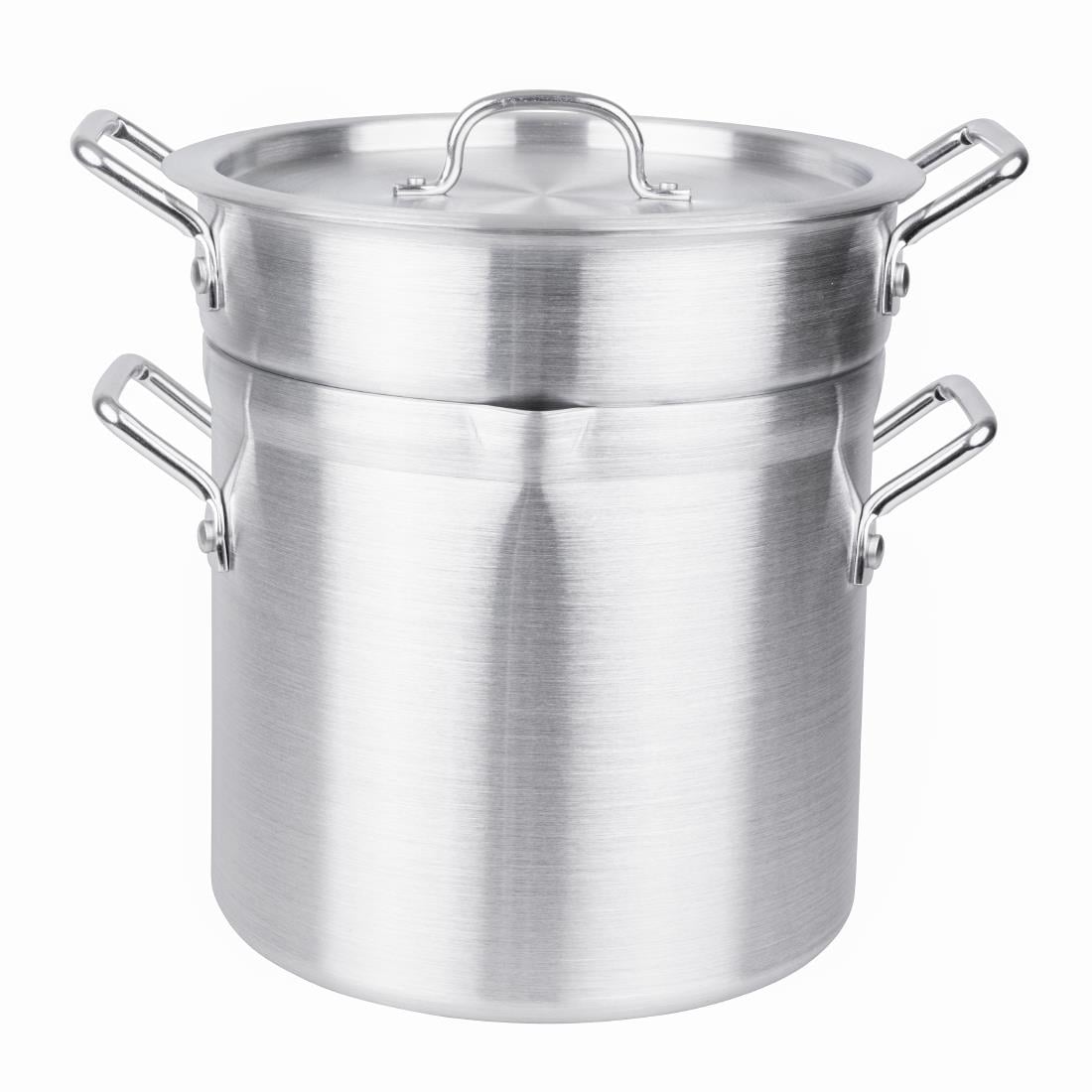 Marmite bain marie aluminium Vogue 10L — K645