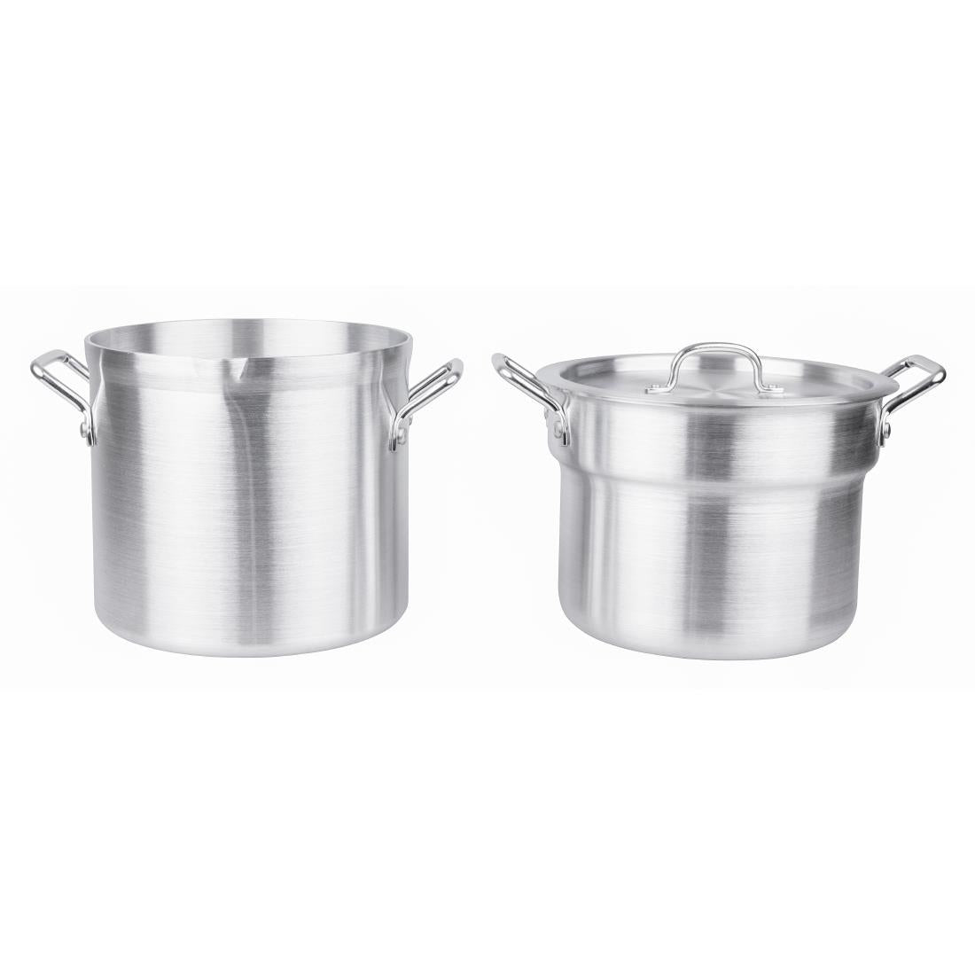 Marmite bain marie aluminium Vogue 10L — K645