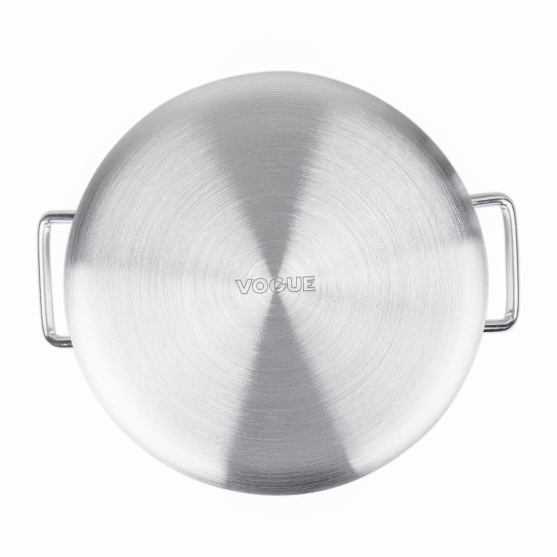 Marmite bain marie aluminium Vogue 10L — K645