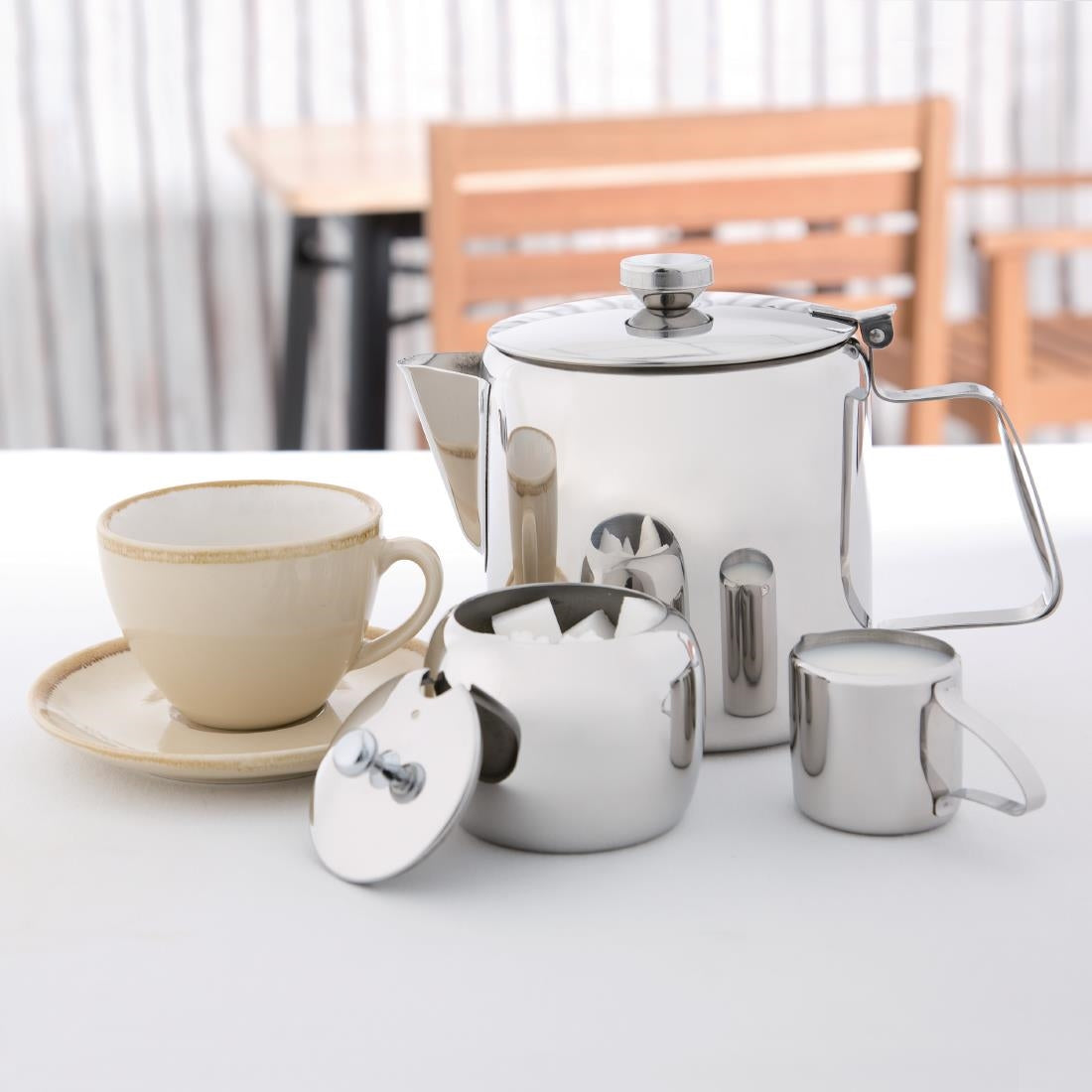 Théière inox Concorde Olympia 1365ml — K680