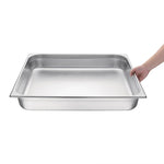 Bac inox 201 Vogue GN 2/1 100 mm — K804
