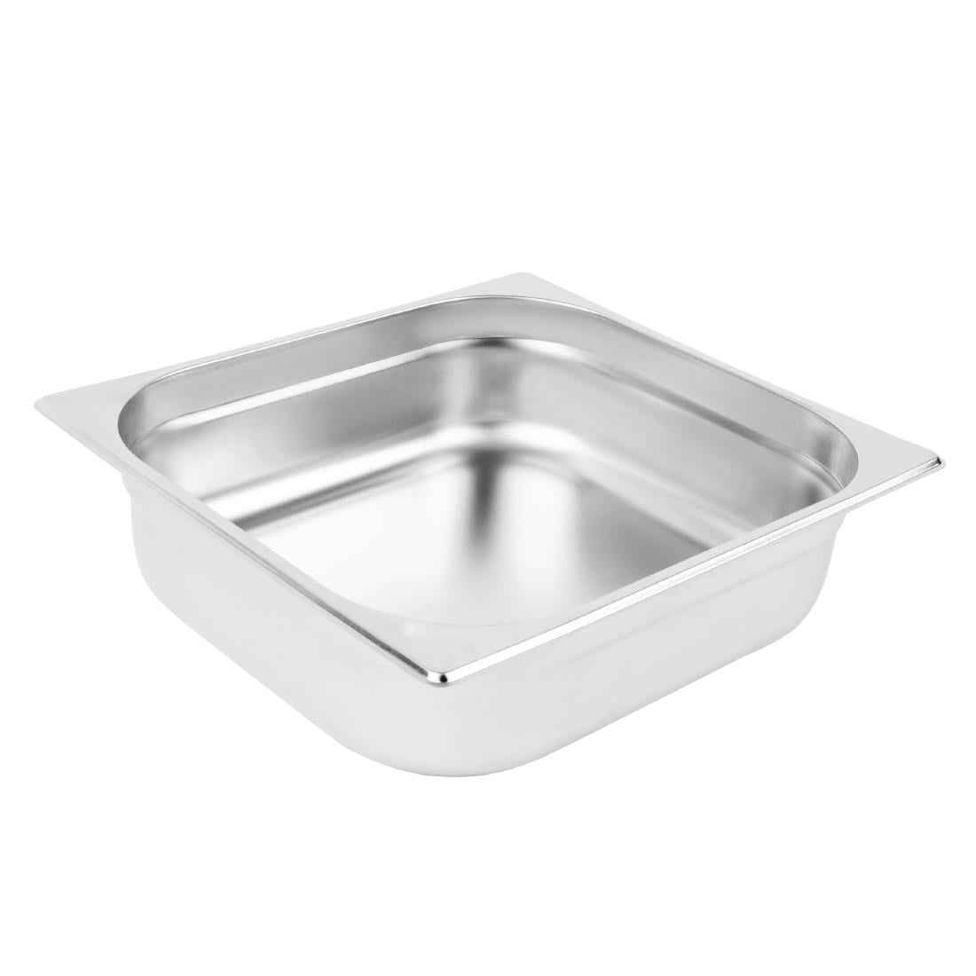 Bac inox 201 Vogue GN 2/3 100 mm — K812