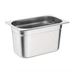 Bac inox 201 Vogue GN 1/4 150 mm — K820