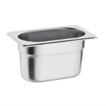 Bac inox 201 Vogue GN 1/9 100 mm — K825
