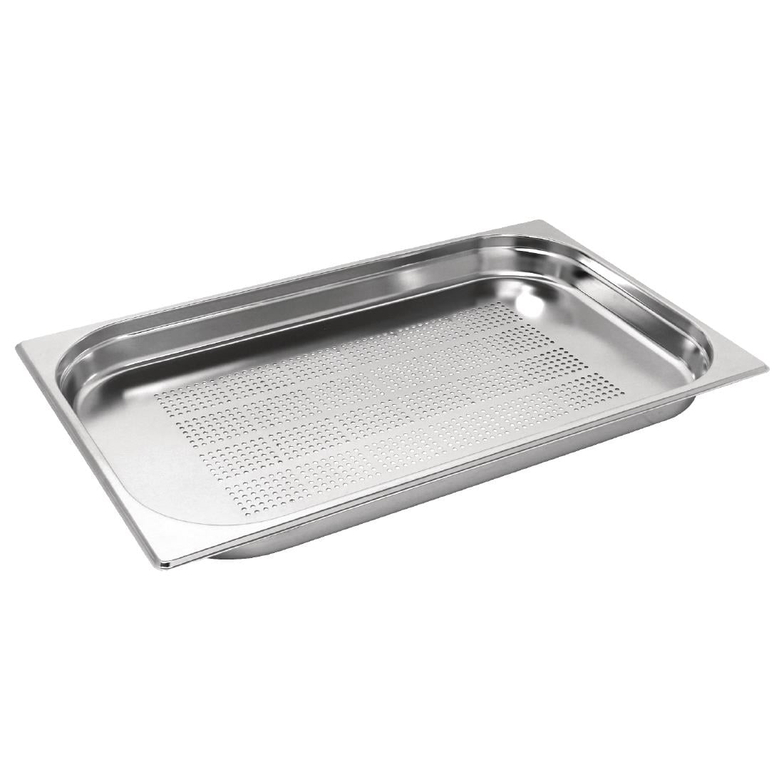 Bac Gastronorme inox perforé GN 1/1 40mm Vogue — K839