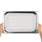 Bac Gastronorme inox perforé GN 1/1 20mm Vogue — K827