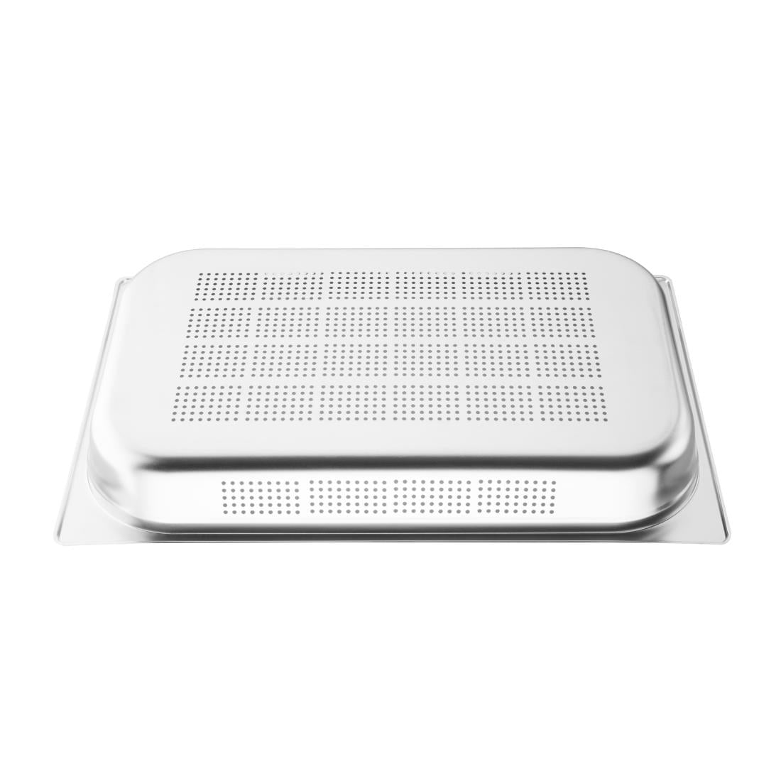 Bac Gastronorme inox perforé GN 1/1 65mm Vogue — K840