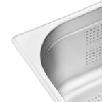 Bac Gastronorme inox perforé GN 1/1 150mm Vogue — K842