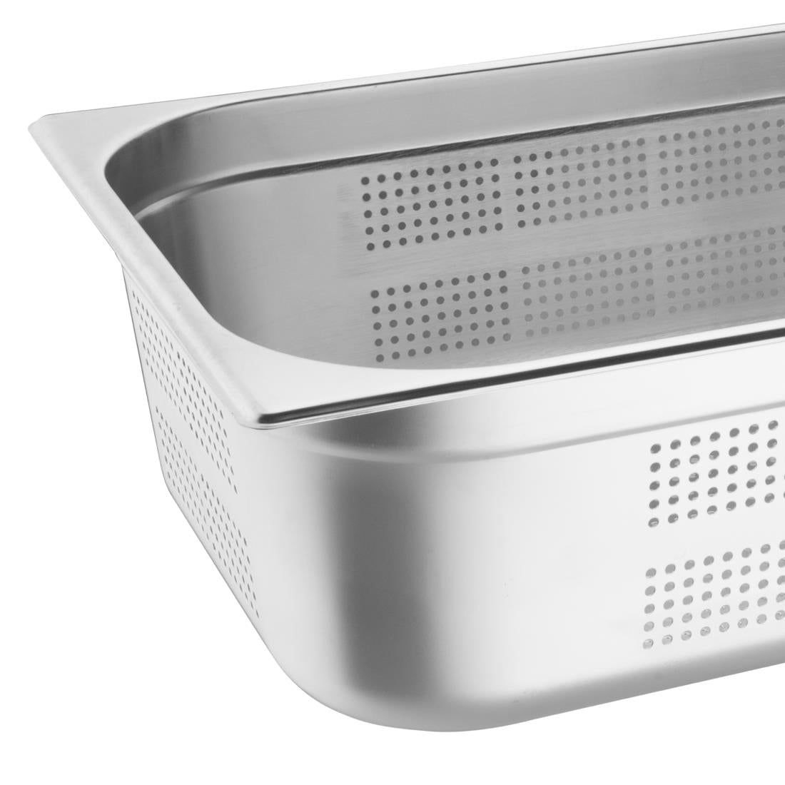 Bac Gastronorme inox perforé GN 1/1 150mm Vogue — K842