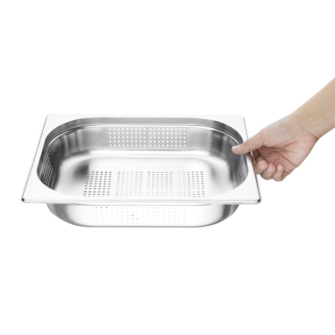 Bac Gastronorme inox perforé GN 1/2 65mm Vogue — K844