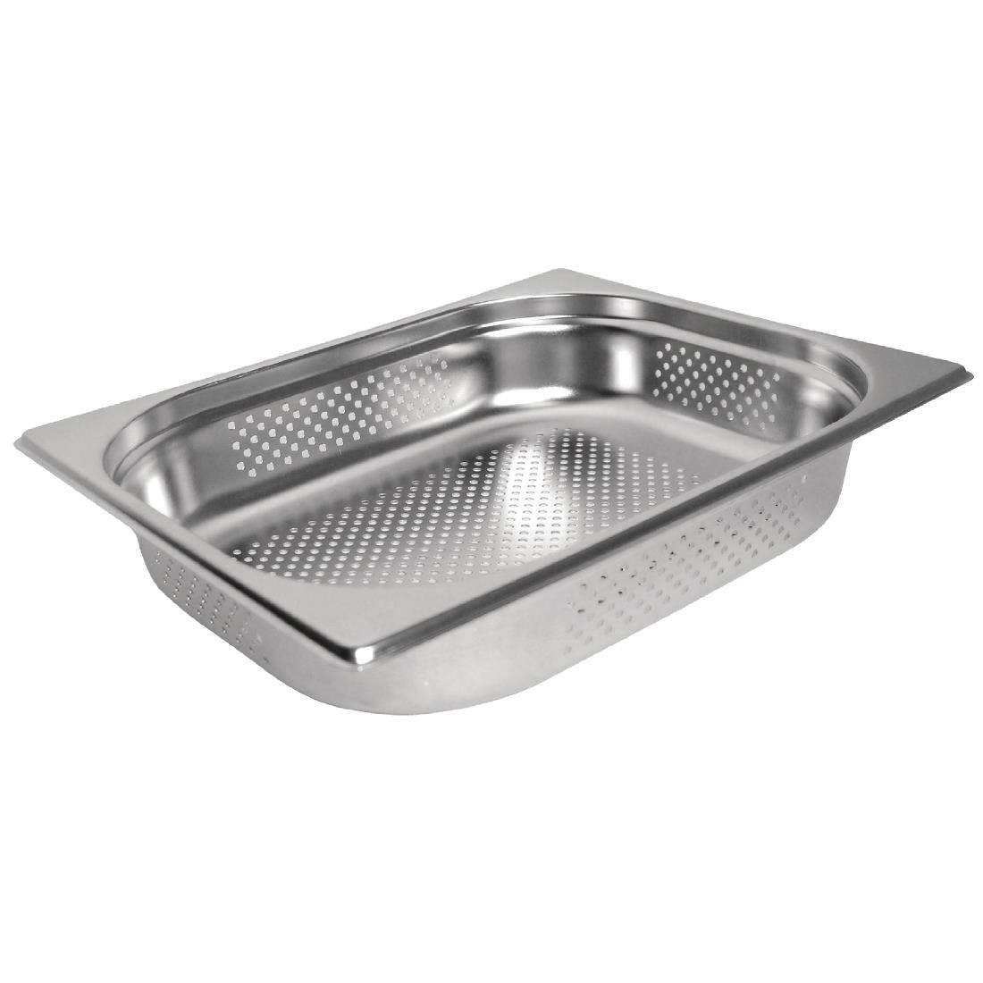 Bac Gastronorme inox perforé GN 1/2 65mm Vogue — K844