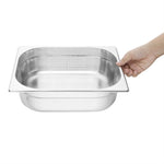 Bac Gastronorme inox perforé GN 1/2 100mm Vogue — K845