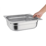 Bac inox 201 Vogue GN 1/2 100 mm — K928