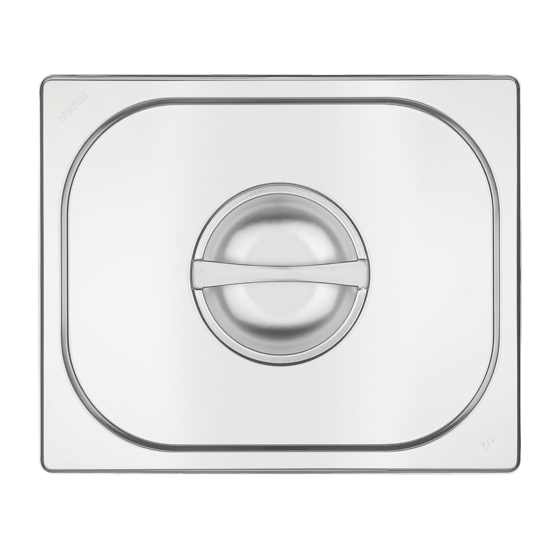 Couvercle GN 1/2 inox Vogue — K931