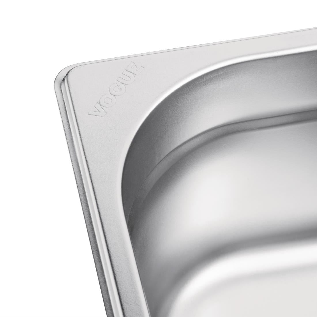 Bac inox 201 Vogue GN 1/3 100 mm — K933